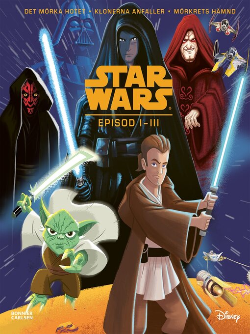 Titeldetaljer för Star Wars. Episod I-III bilderbokssamling av Marcus Olsson - Tillgänglig